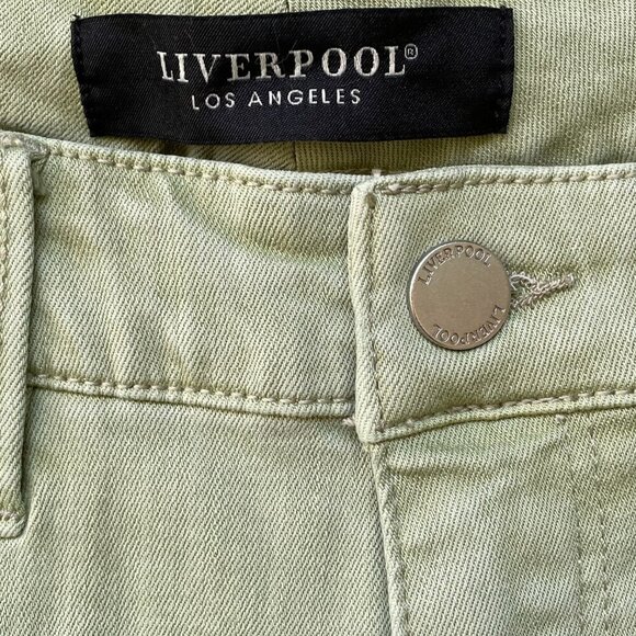 NWT Liverpool Green High Rise Skinny Stretch Ankle Jeans Womens 4/27 Stitch Fix - Picture 8 of 16